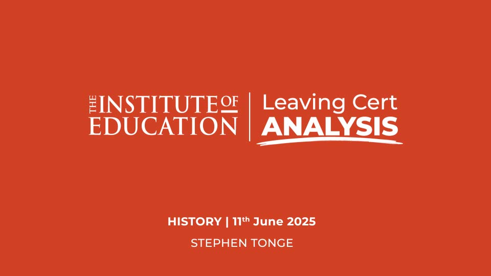 Leaving Certificate History (H) Analysis